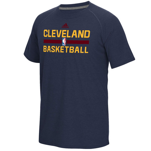 NBA Men Cleveland Cavaliers adidas OnCourt Climalite Ultimate TShirt Navy